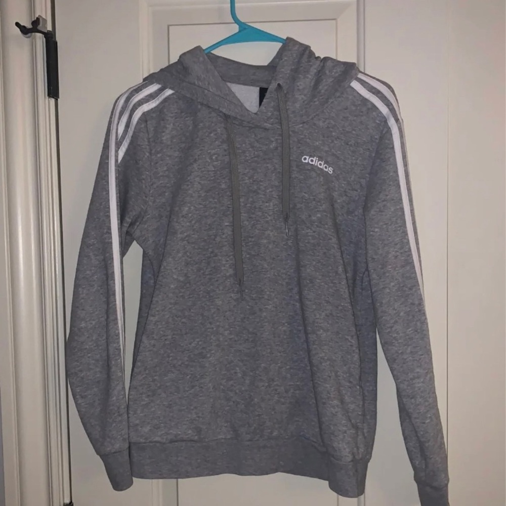 Grey Addidas Hoodie Small